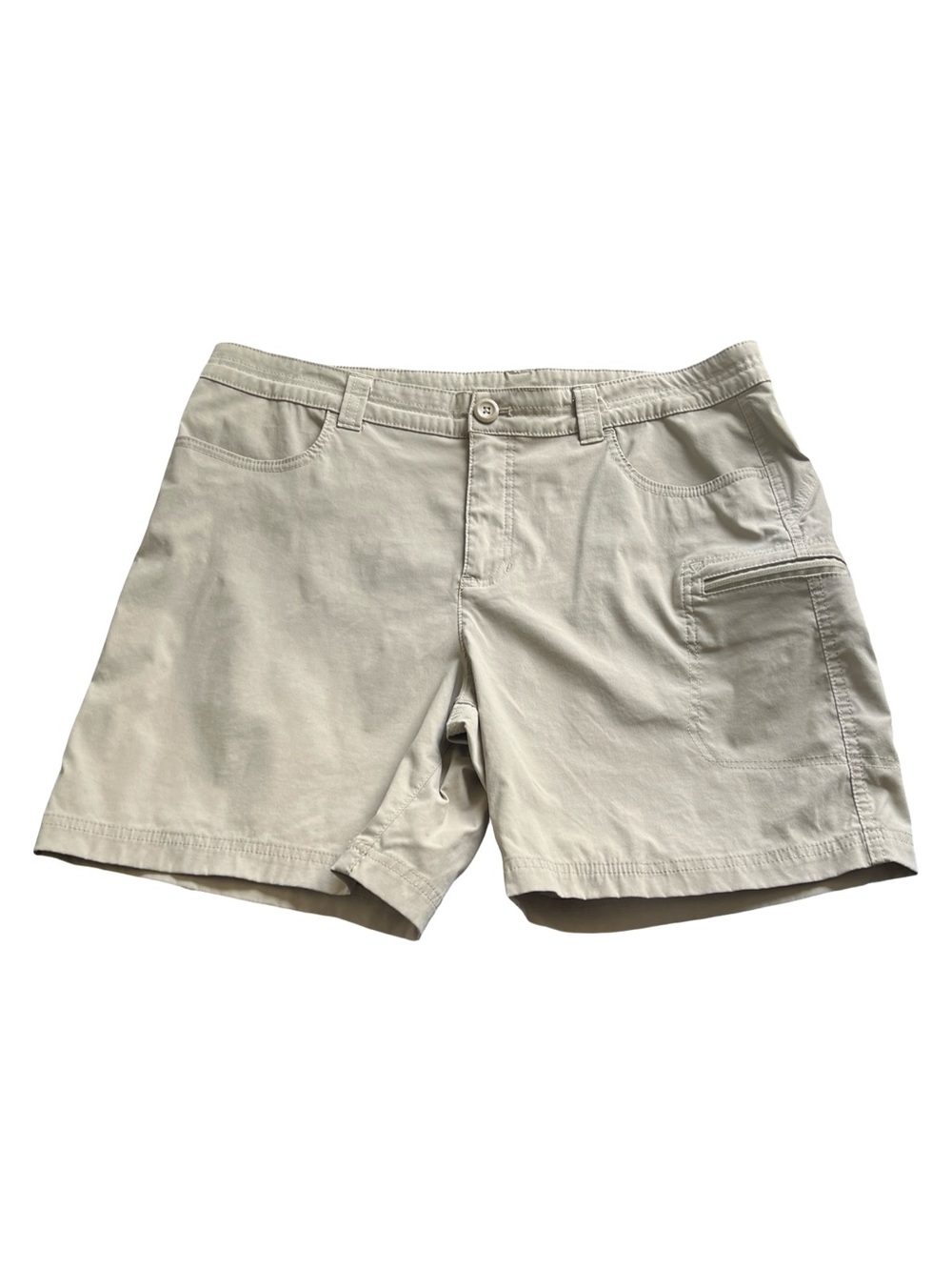 Eddie Bauer Hiking Shorts High Rise Casual Neutral Casual Womens Size 16 - Picture 7 of 7